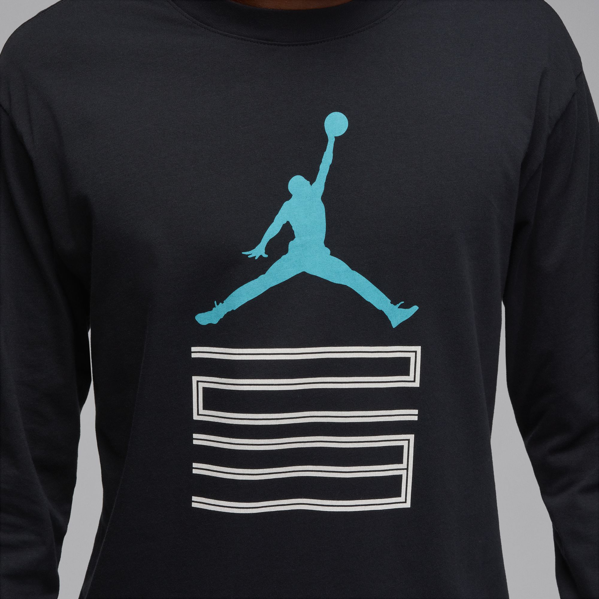 Men's Jordan Brooklyn AJ11 Graphic Long-Sleeve T-Shirt - Black