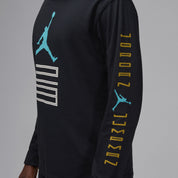 Men's Jordan Brooklyn AJ11 Graphic Long-Sleeve T-Shirt - Black
