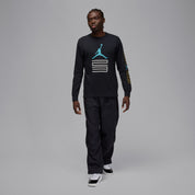 Men's Jordan Brooklyn AJ11 Graphic Long-Sleeve T-Shirt - Black