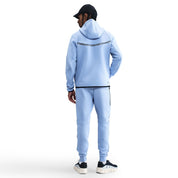 Men's Nike Tech Fleece Joggers with Reflective Accents - Aluminium/Black