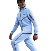 Men's Nike Tech Fleece Joggers with Reflective Accents - Aluminium/Black