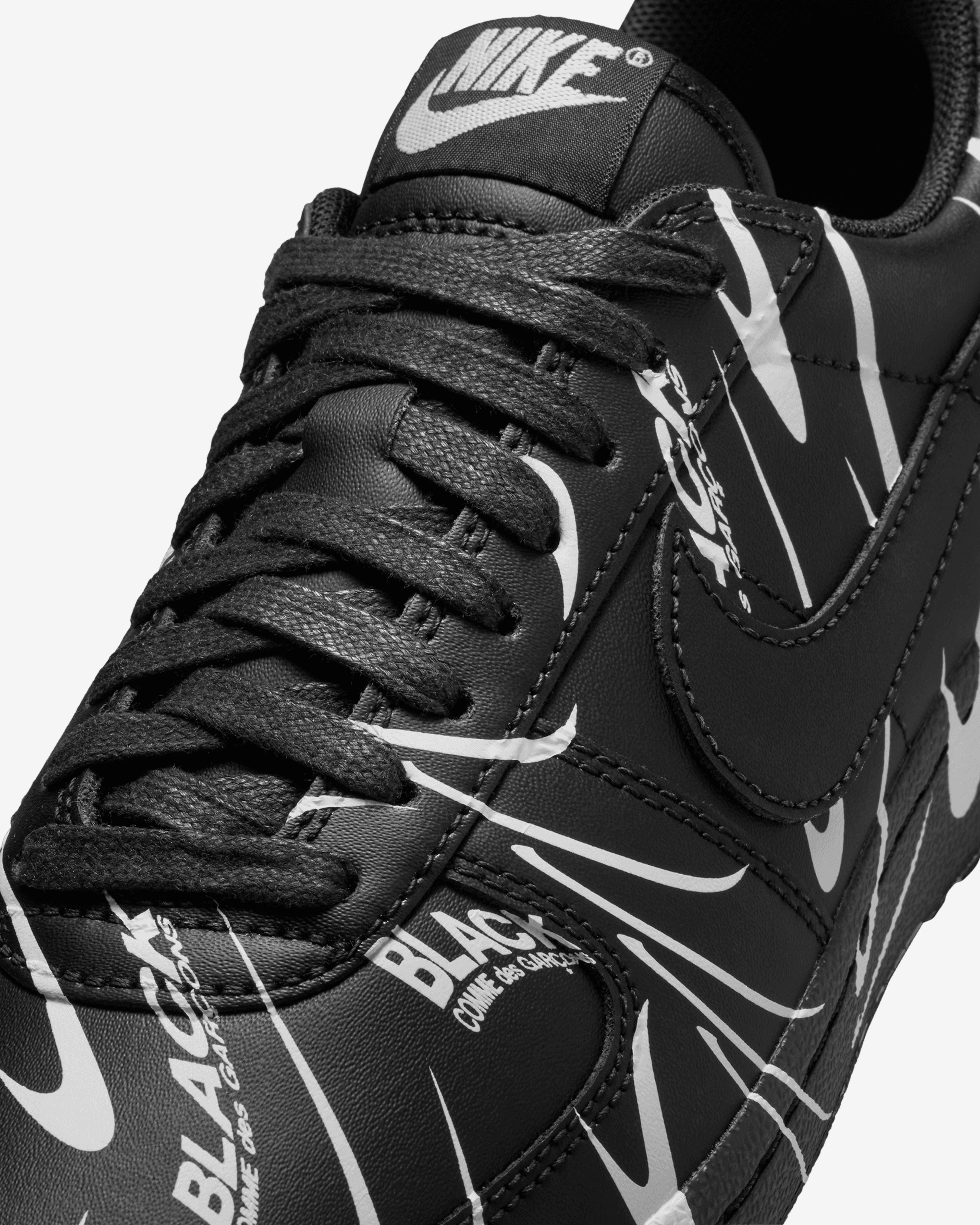 Black Comme des Garçons - Women’s Nike Field General '82 Sneakers - (Black)