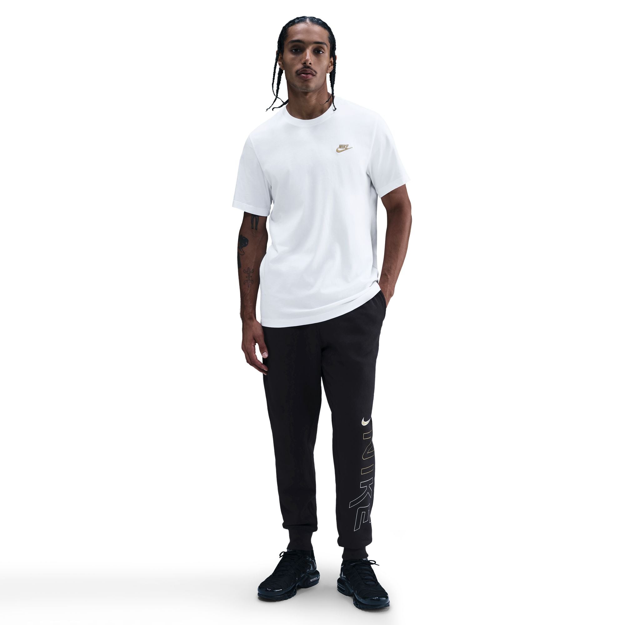 Men's Nike Sportswear Club Fleece Joggers - Black