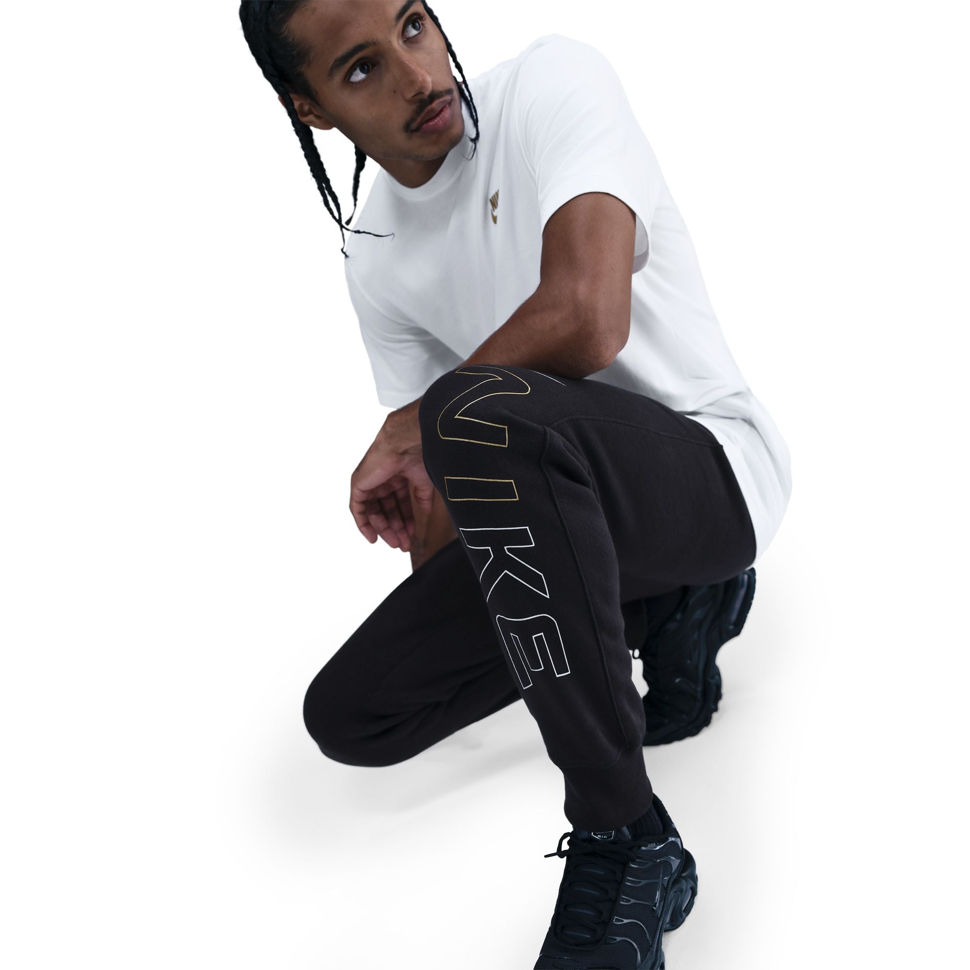 Men's Nike Sportswear Club Fleece Joggers - Black