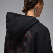 Men's Jordan Brooklyn Oversized Pullover Hoodie - Black