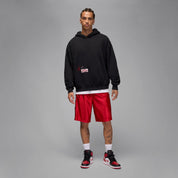 Men's Jordan Brooklyn Oversized Pullover Hoodie - Black