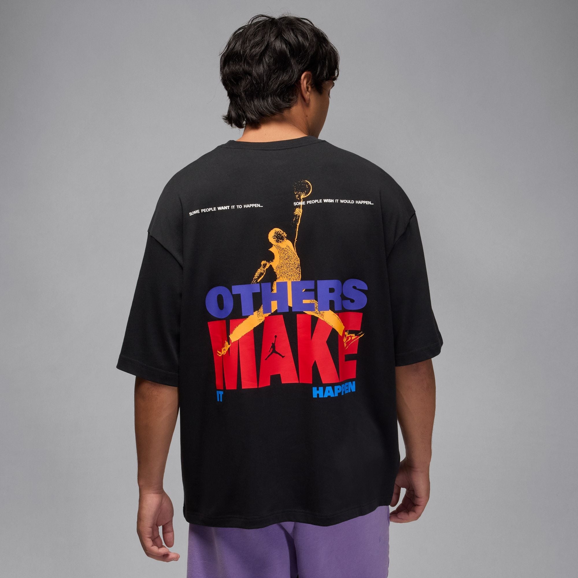 Men's Jordan Oversized Reissue T-Shirt - Black