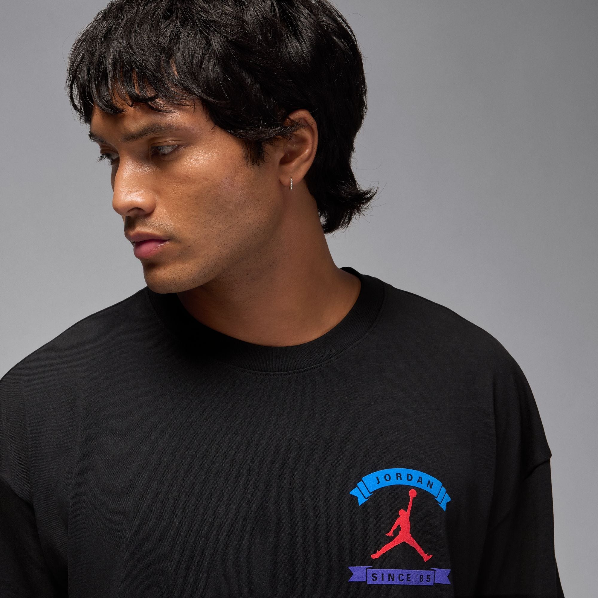 Men's Jordan Oversized Reissue T-Shirt - Black