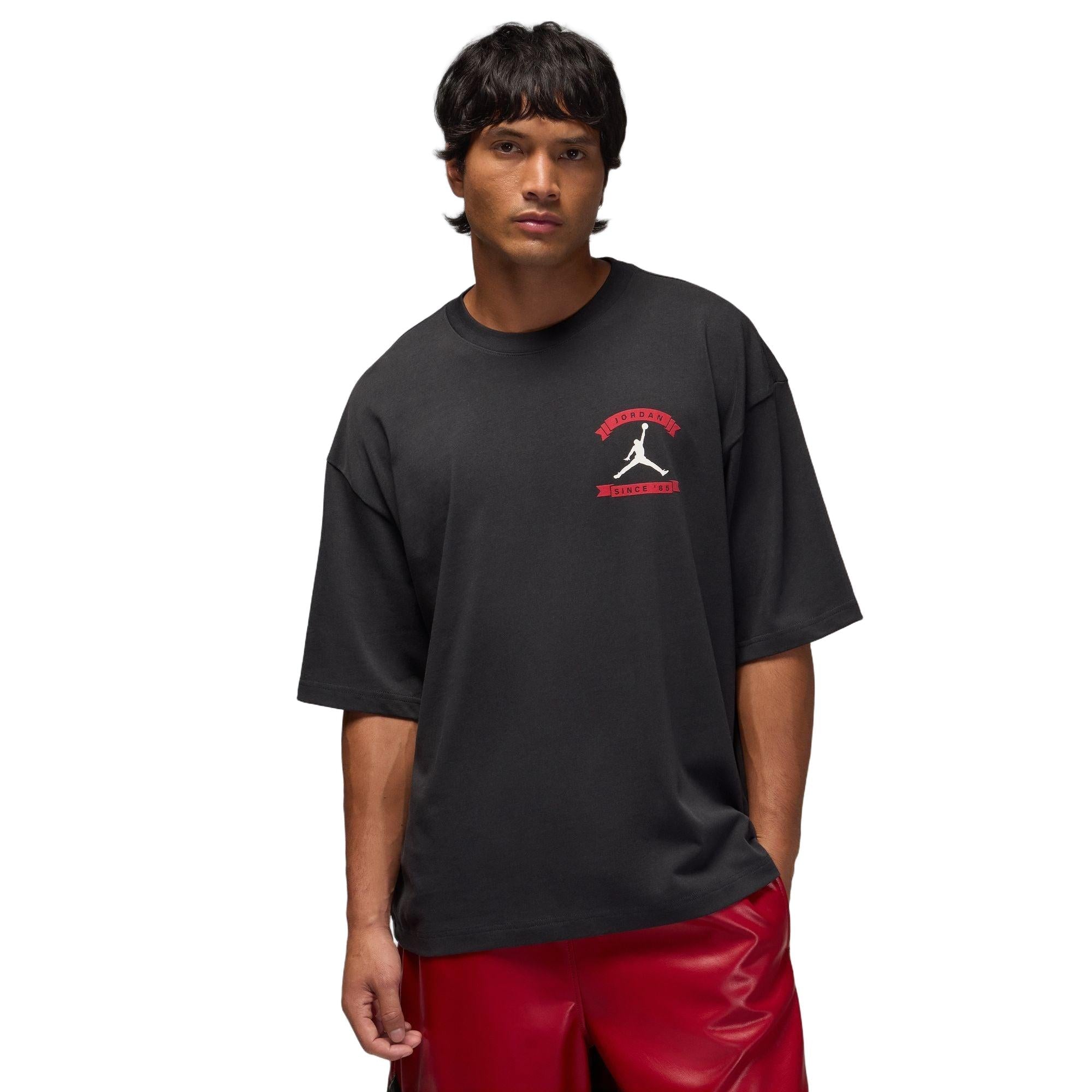 Men's Jordan Reissue Oversized T-Shirt - Off Noir