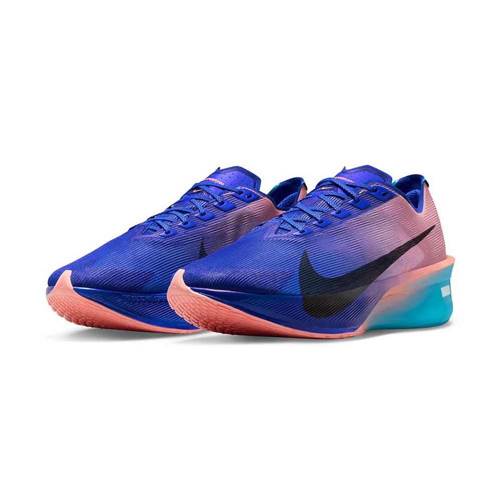 Men's Nike Vaporfly 4 Running Shoe - Racer Blue/White/Blue Lightning - Regular (D)