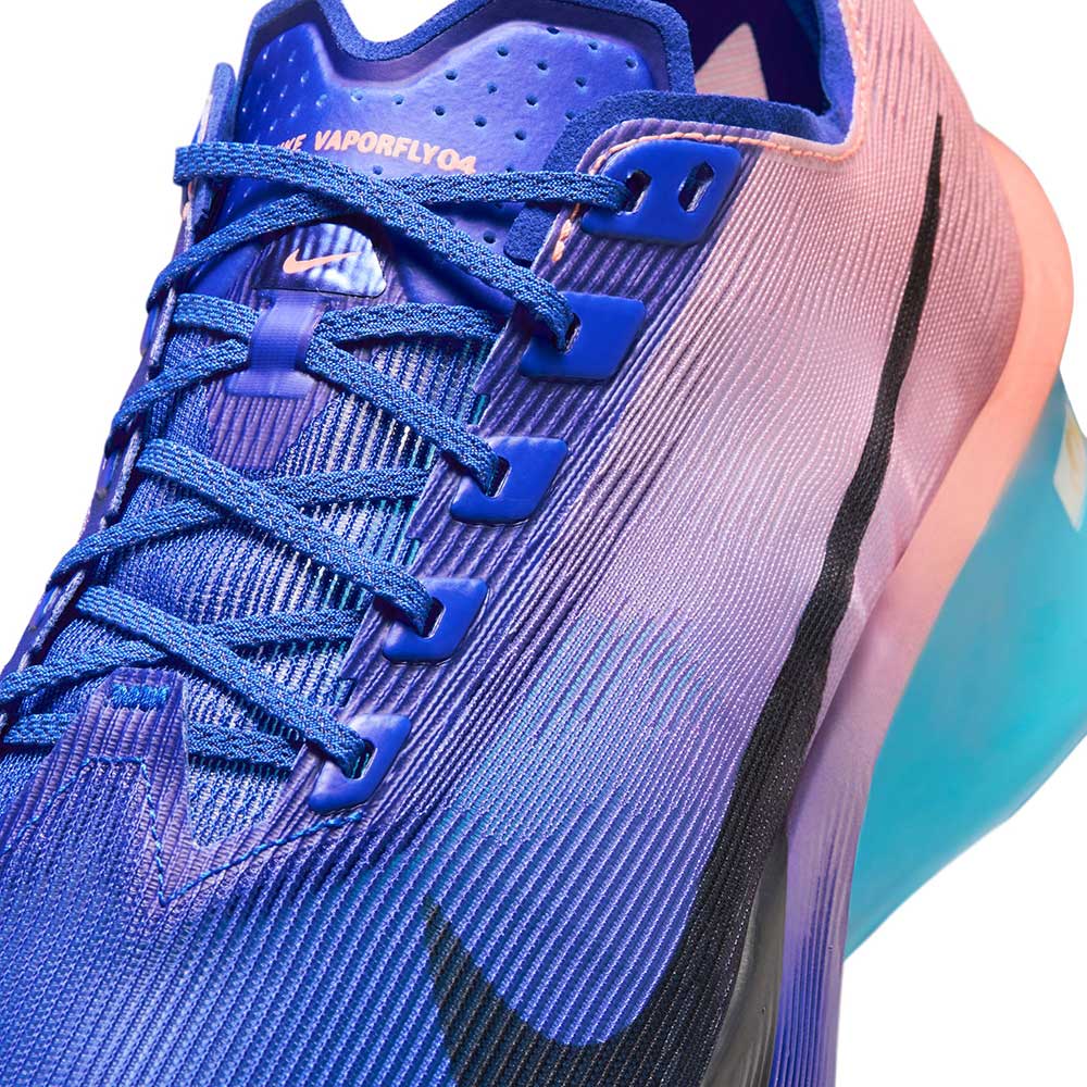 Men's Nike Vaporfly 4 Running Shoe - Racer Blue/White/Blue Lightning - Regular (D)
