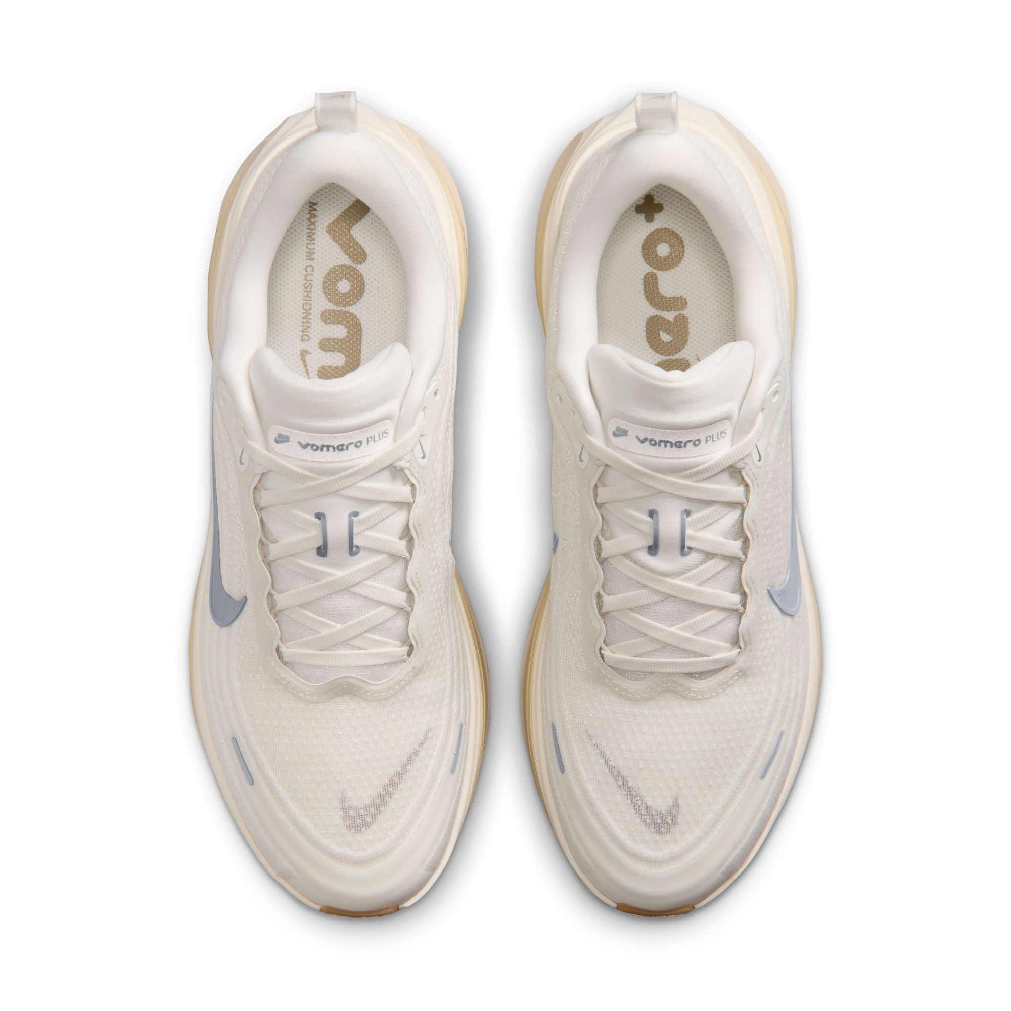 Men's Vomero Plus (100 - Sail/Metallic Silver-Coconut Milk)