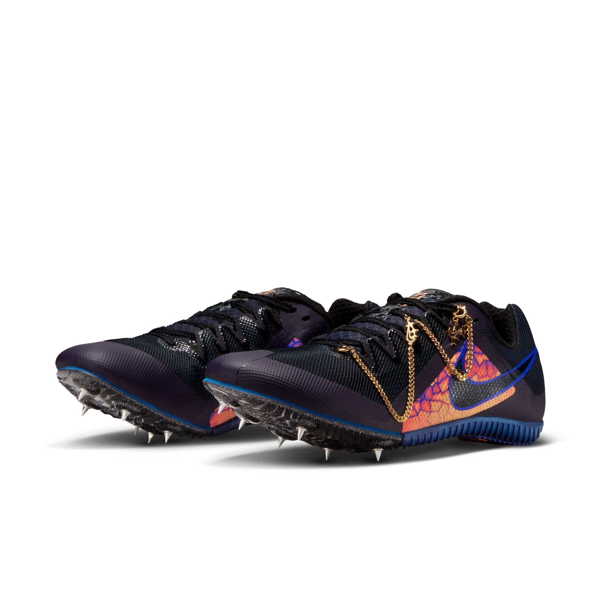 Unisex Zoom Rival Multi-Event Glam (400 - Dark Obsidian/Black-Orange Pulse)
