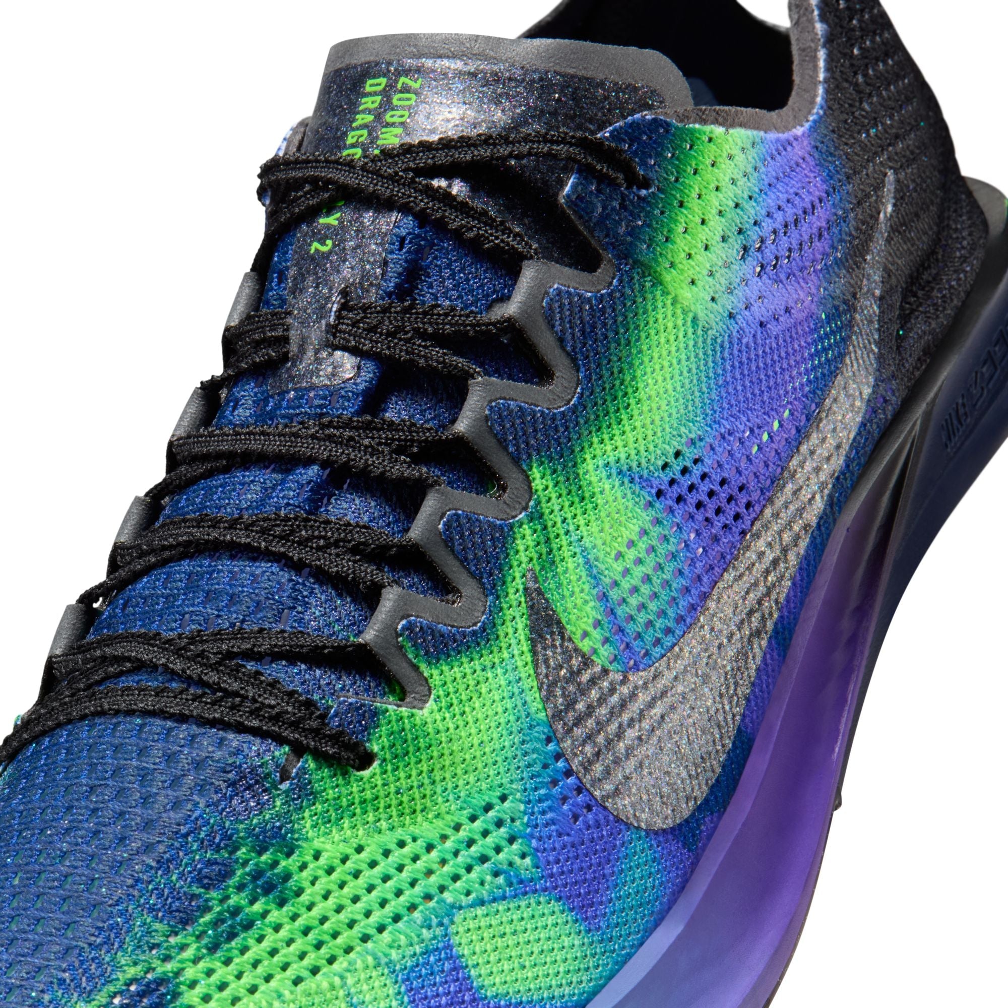 Unisex Dragonfly 2 Glam (500 - Fierce Purple/Black-Electric Green)