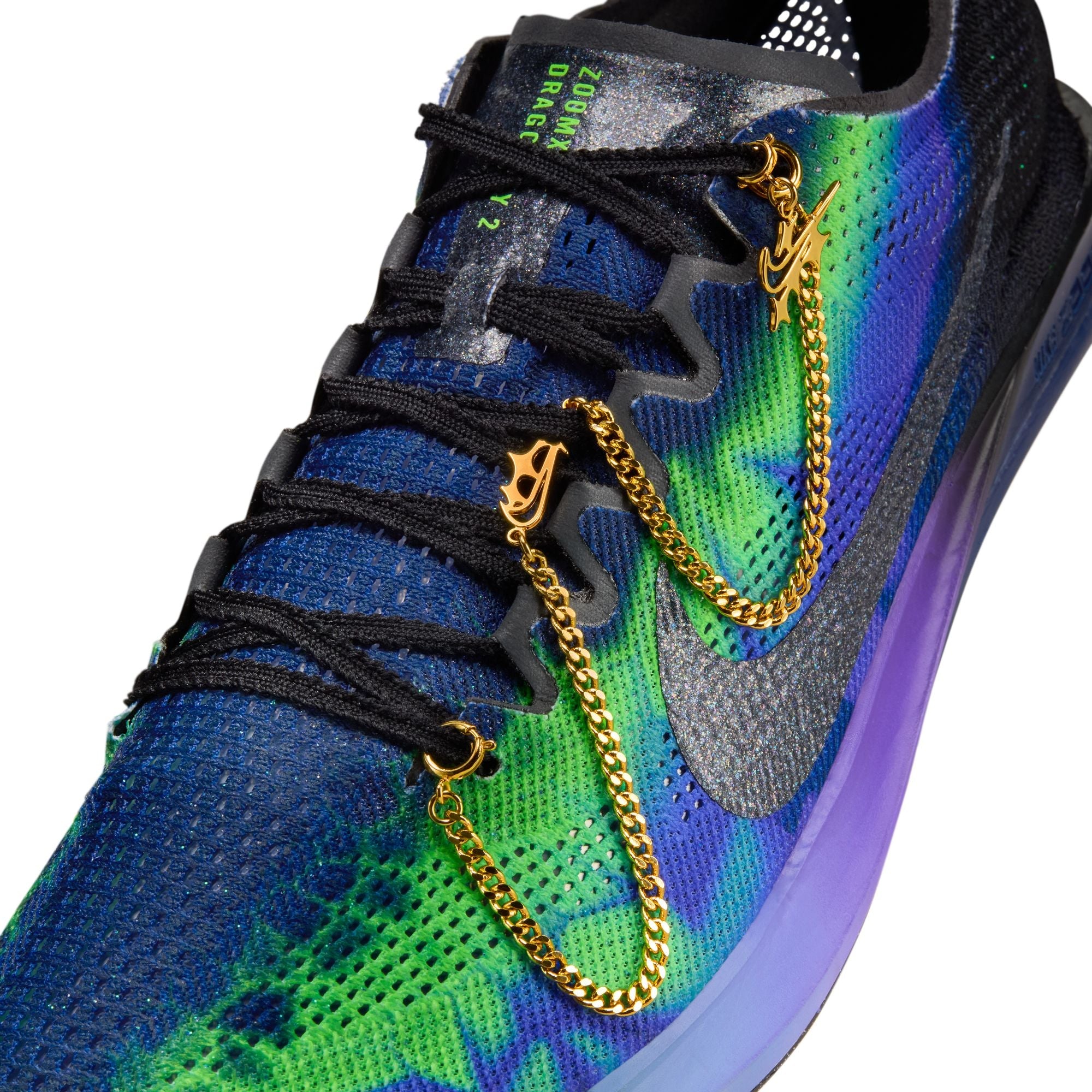 Unisex Dragonfly 2 Glam (500 - Fierce Purple/Black-Electric Green)