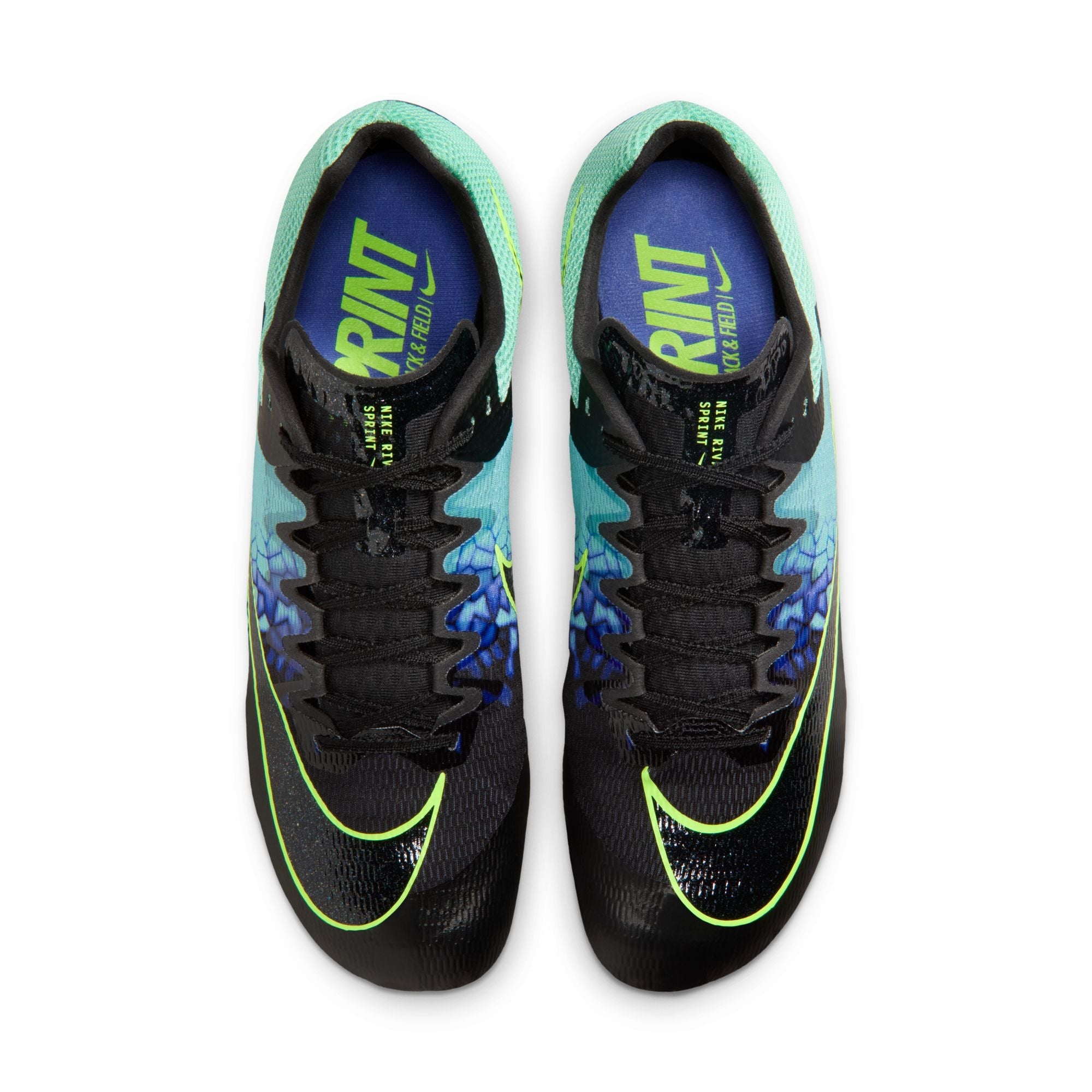 Unisex Zoom Rival Sprint Glam (300 - Emerald Rise/Black-Sapphire-Ghost Green)