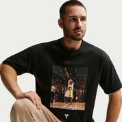Mens Nike Kobe Dri Fit Short Sleeve Shirt - Black