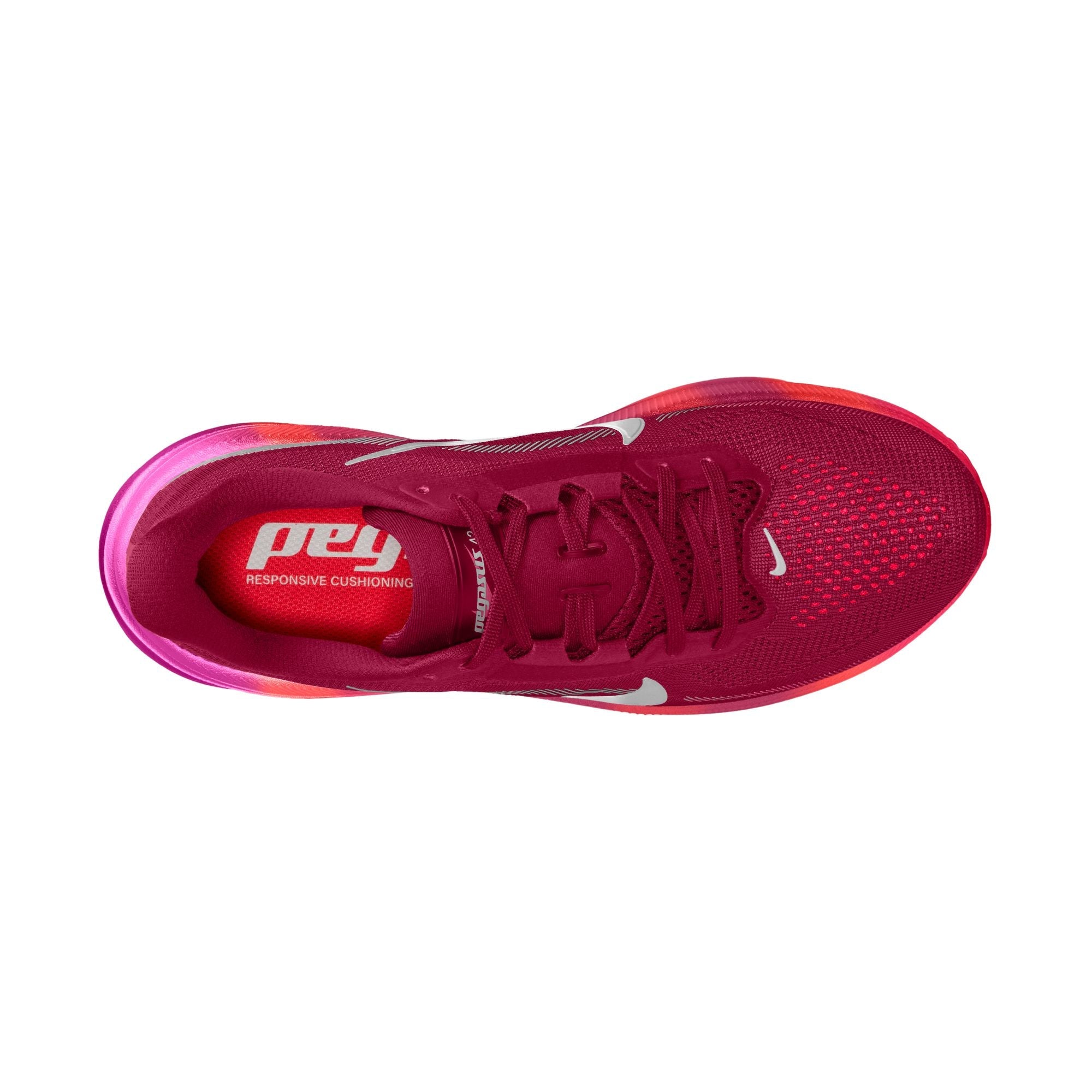 Women's Pegasus 42 SE (600 - Team Red/Barely Green-Atomic Pink)