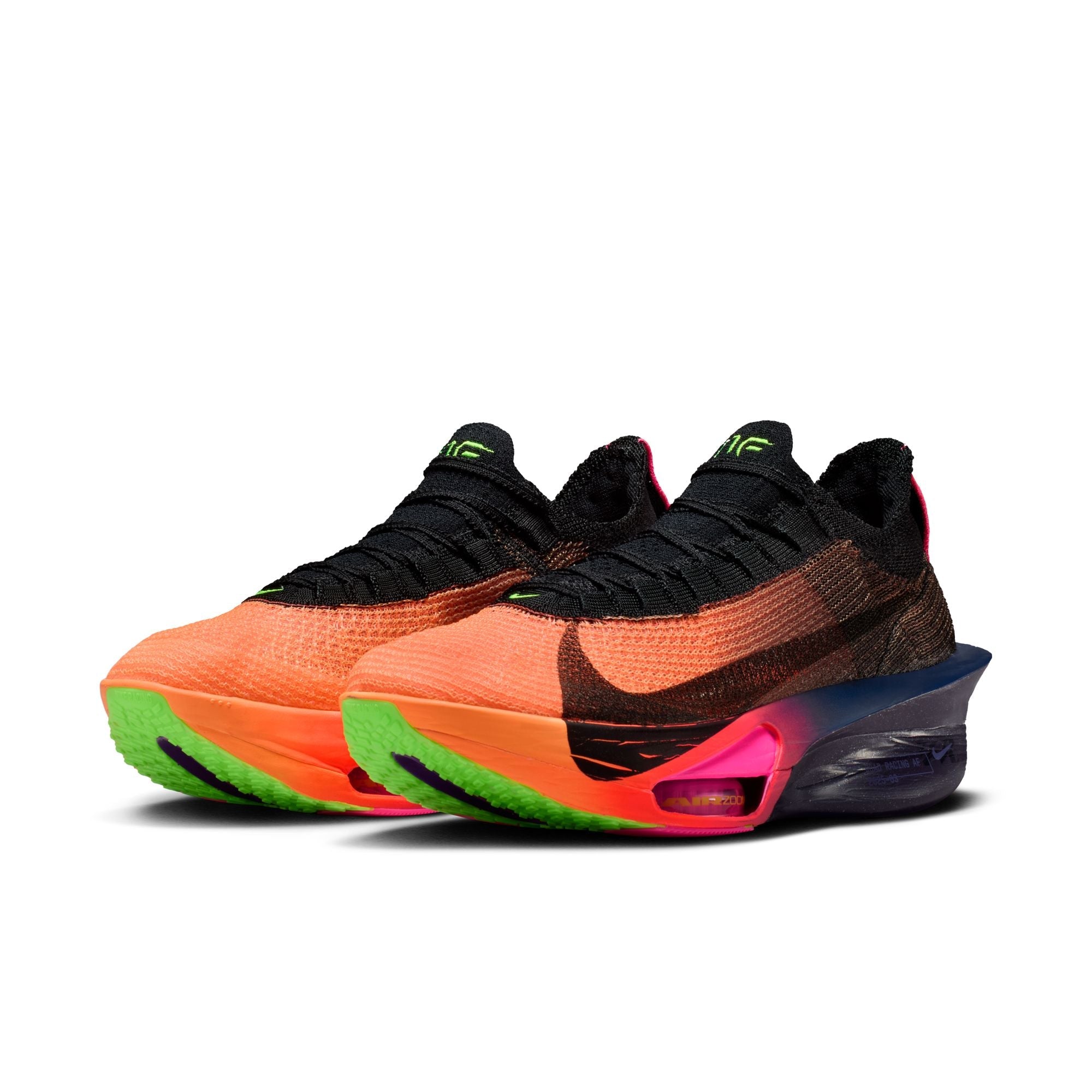 Women's Alphafly 3 Glam (800 - Orange Pulse/Black-Purple Dynasty)