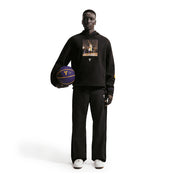 Men's Nike Kobe Dri-FIT Fleece Pullover Hoodie - Black/White