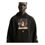 Men's Nike Kobe Dri-FIT Fleece Pullover Hoodie - Black/White
