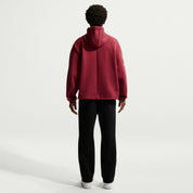 Men's Kobe Dri-FIT Fleece Pullover Basketball Hoodie - Team Red/Coconut Milk