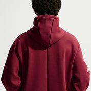 Men's Kobe Dri-FIT Fleece Pullover Basketball Hoodie - Team Red/Coconut Milk