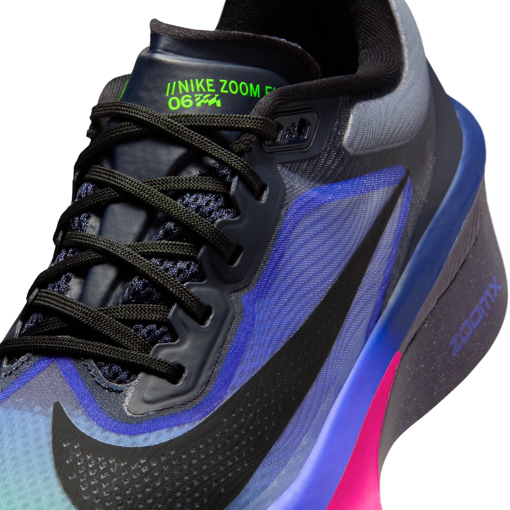 Women’s Zoom Fly 6 Glam (Dark Obsidian/Black-Racer Blue)