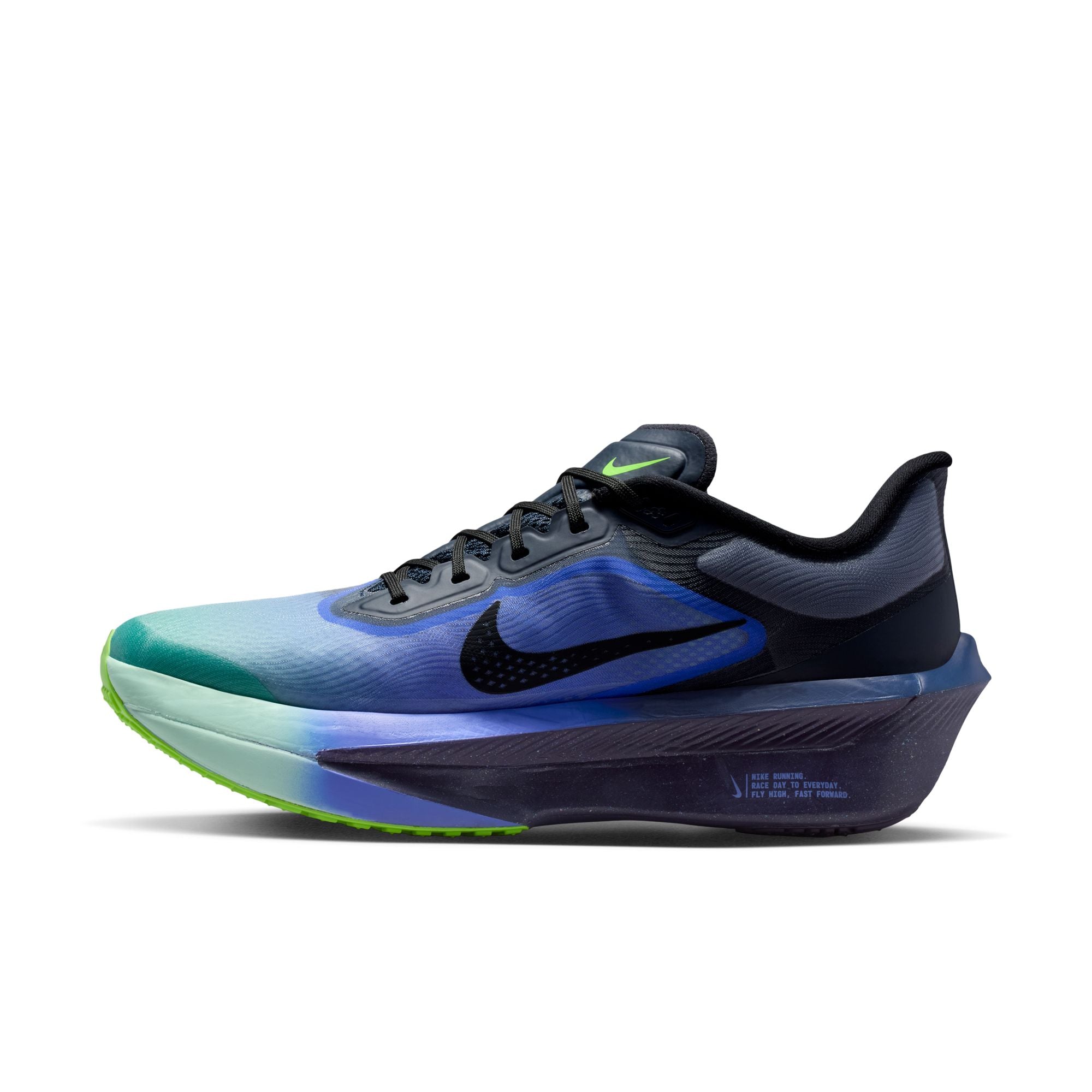 Men’s Zoom Fly 6 (400 - Dark Obsidian/Black-Racer Blue)