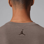 Men's Air Jordan M J Oversized Long Sleeve Tee - Cave Stone