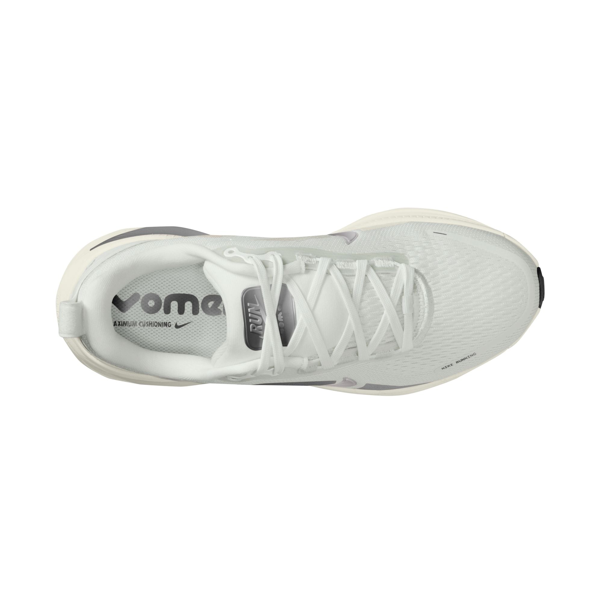 Women's Vomero 18 (101 - Summit White/Metallic Silver-Sail)