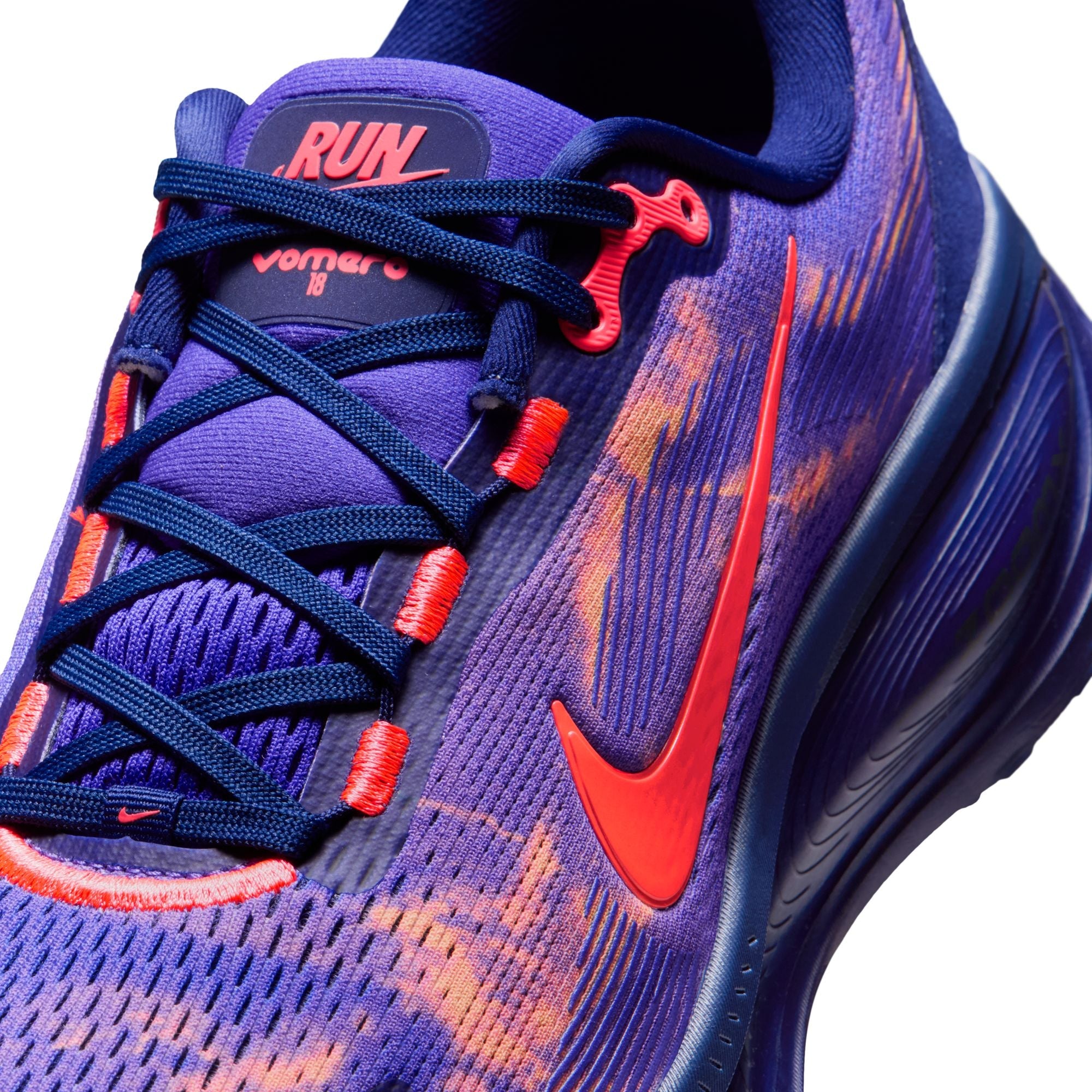 Men's Vomero 18 (400 - Indigo Burst/Hot Lava-Blue Void)