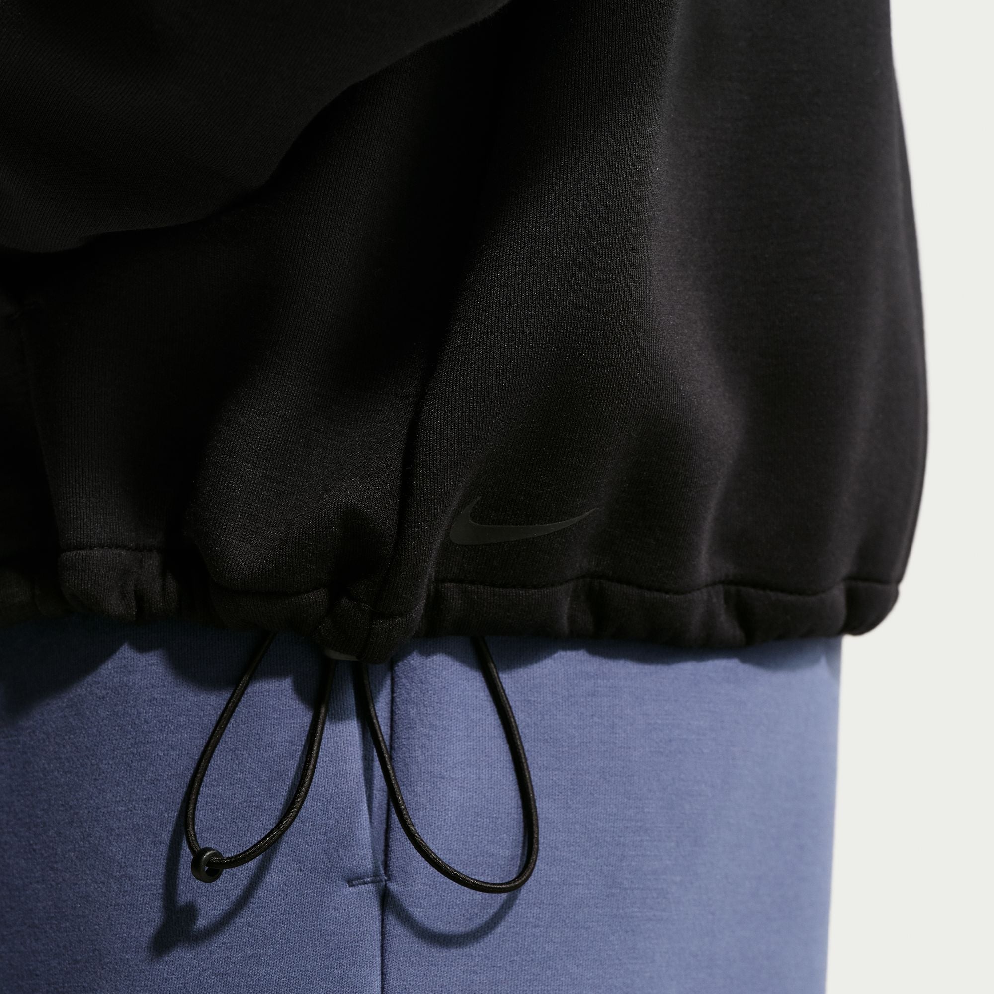 Men's Kobe Dri-FIT Fleece Pullover Basketball Hoodie - Black/Black