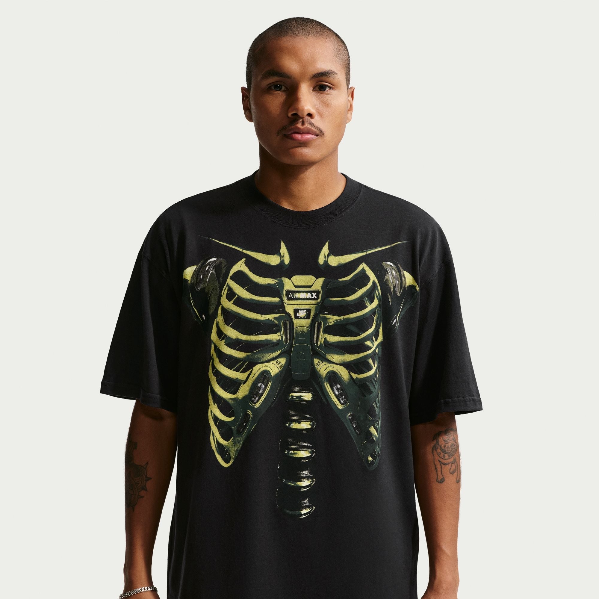 Men's Nike Sportswear Max90 T-Shirt - Black/Volt