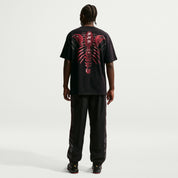 Men's Nike Sportswear Max90 T-Shirt - Black/Team Crimson