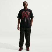 Men's Nike Sportswear Max90 T-Shirt - Black/Team Crimson