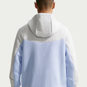 Men's Nike Tech Fleece Air Max Full-Zip Windrunner Jacket - Off White/Hydrogen Blue/Bright Violet