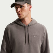 Men's Nike Sportswear Club Washed Fleece Hoodie - Cave Stone
