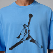 Men's Jordan Oversized Shirt - University Blue/Black