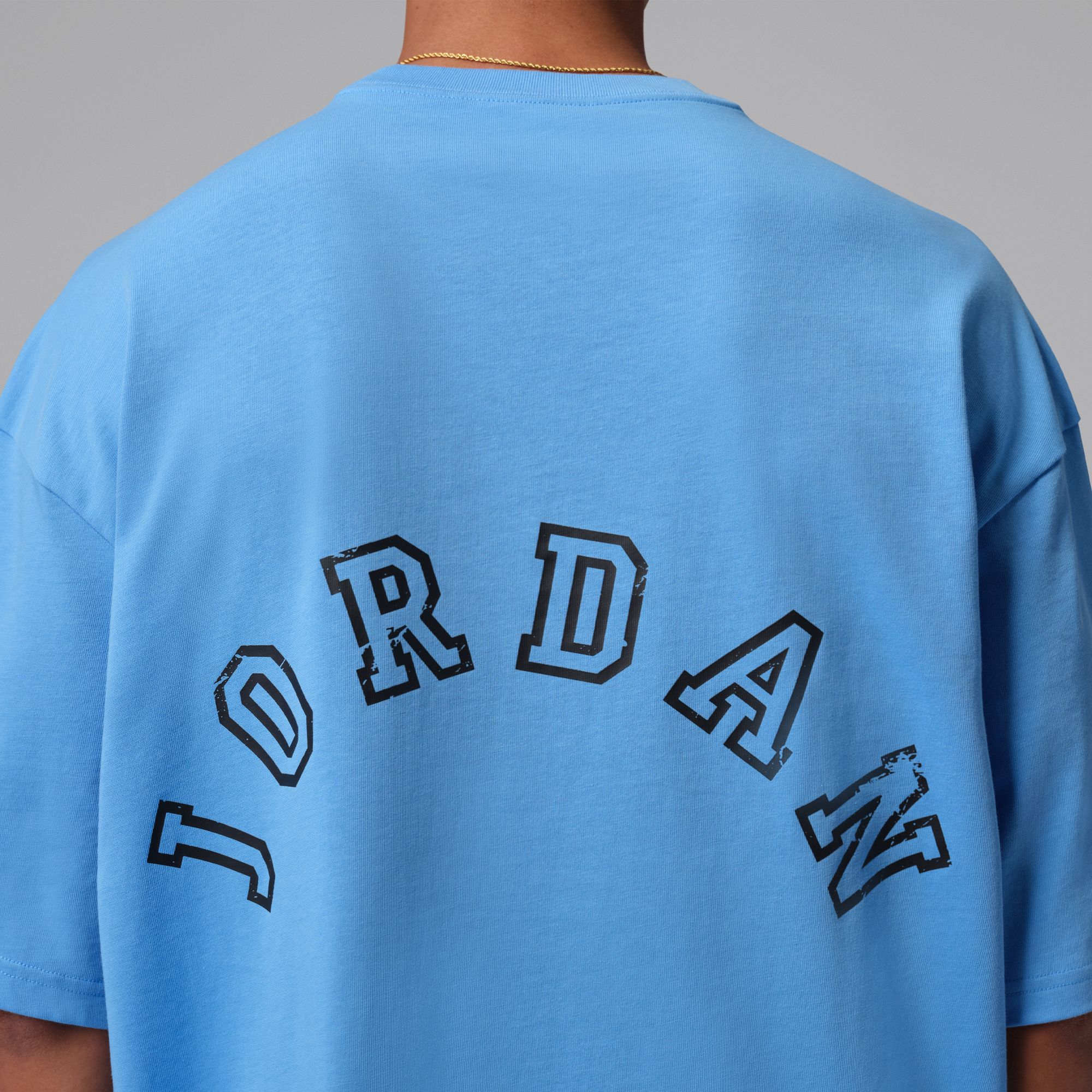 Men's Jordan Oversized Shirt - University Blue/Black