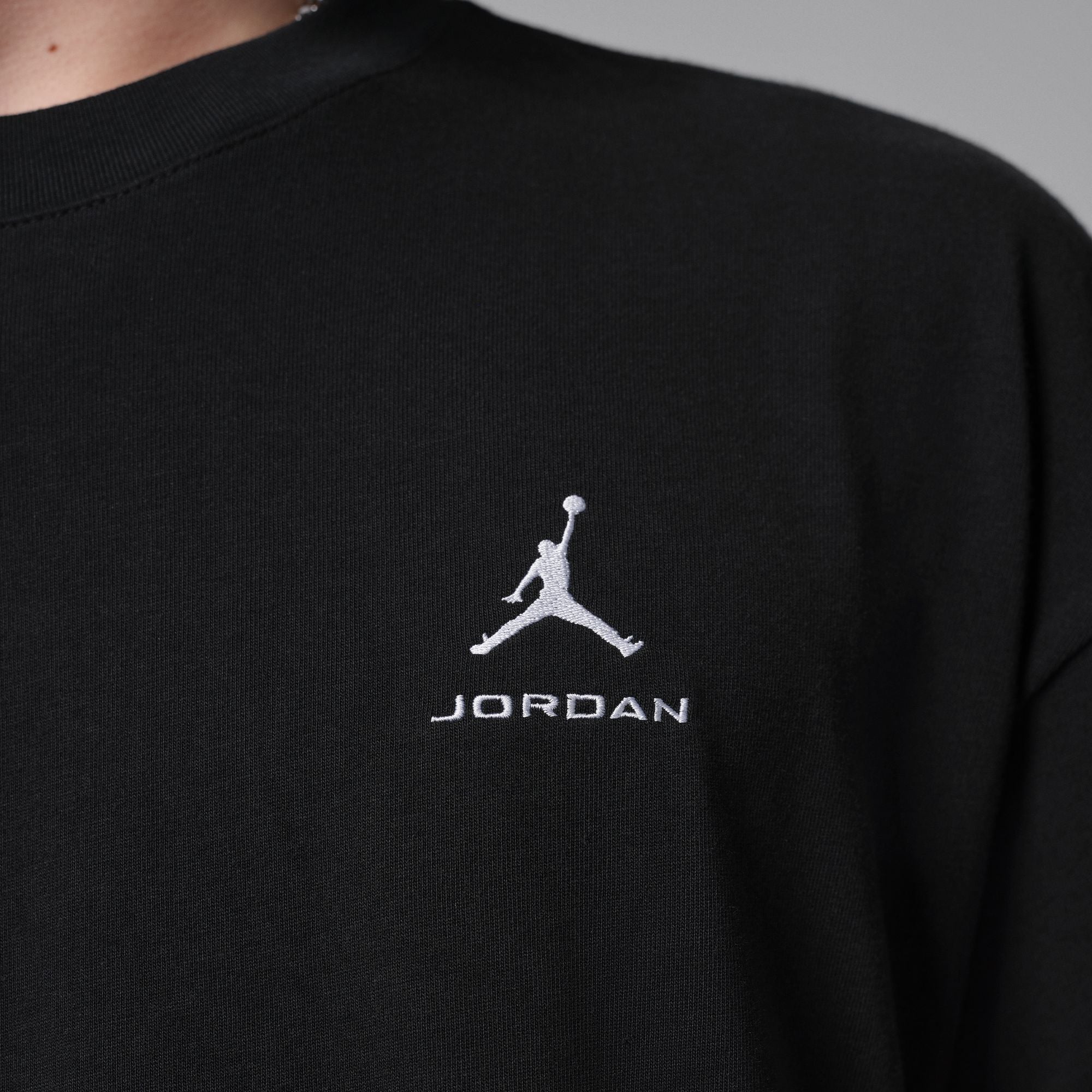 Men's Jordan Oversized T-Shirt - Black/White