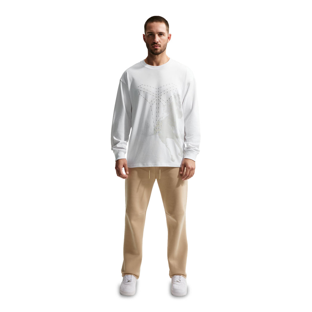 Men's Kobe Dri-FIT Long-Sleeve Basketball T-Shirt - White