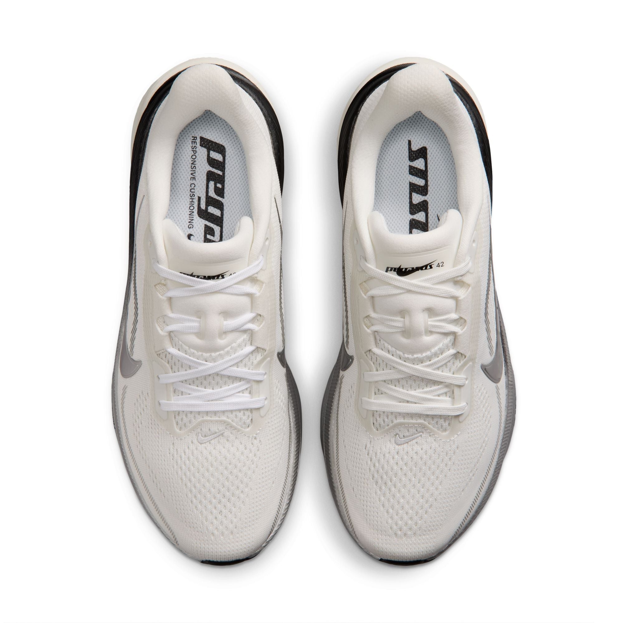 Women's Pegasus 42 (100 - Summit White/Metallic Silver-Sail-Black)