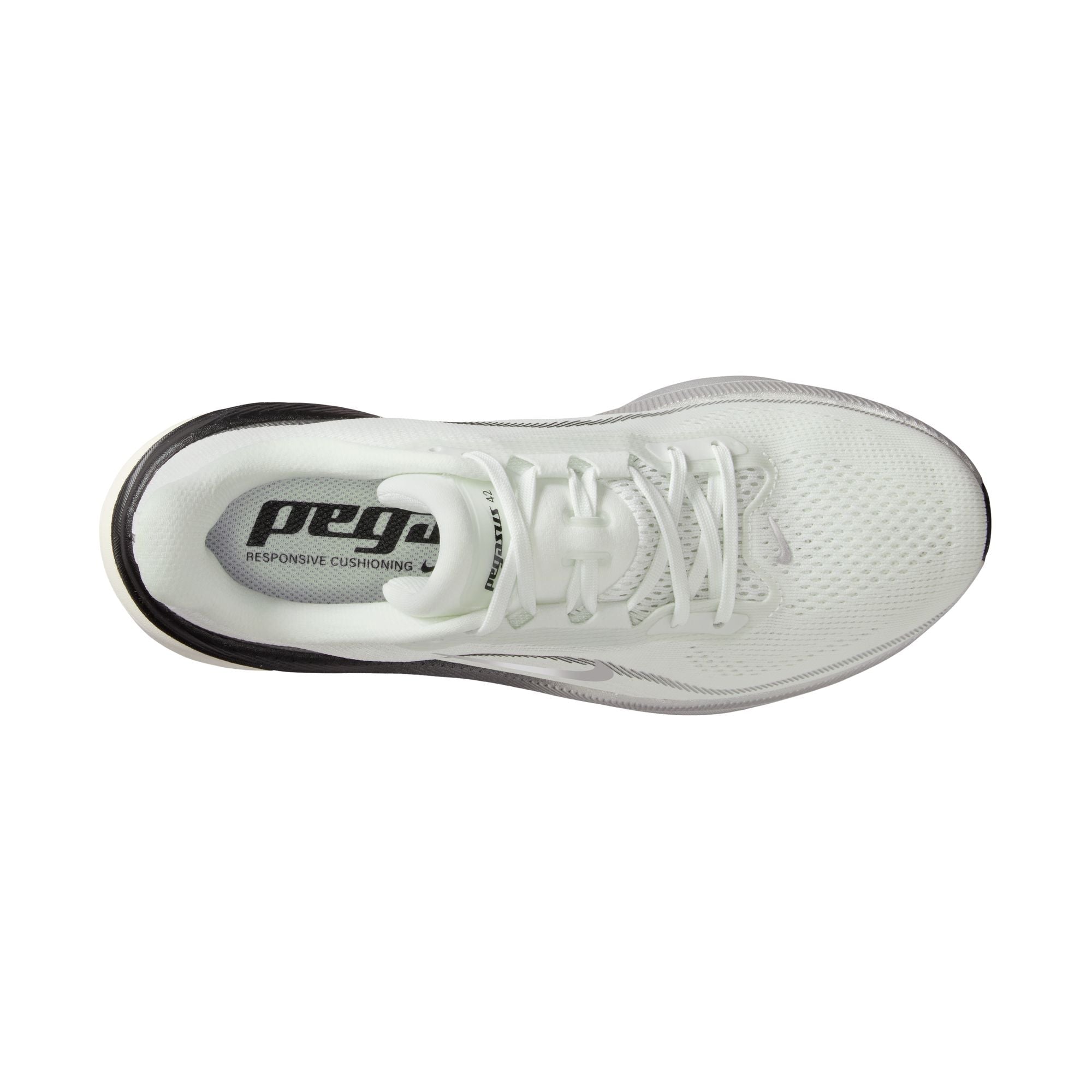 Women's Pegasus 42 (100 - Summit White/Metallic Silver-Sail-Black)