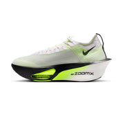 Men's Air Zoom Alphafly Next% 3 Running Shoe - White/Black/Volt/Barely Volt - Regular (D)