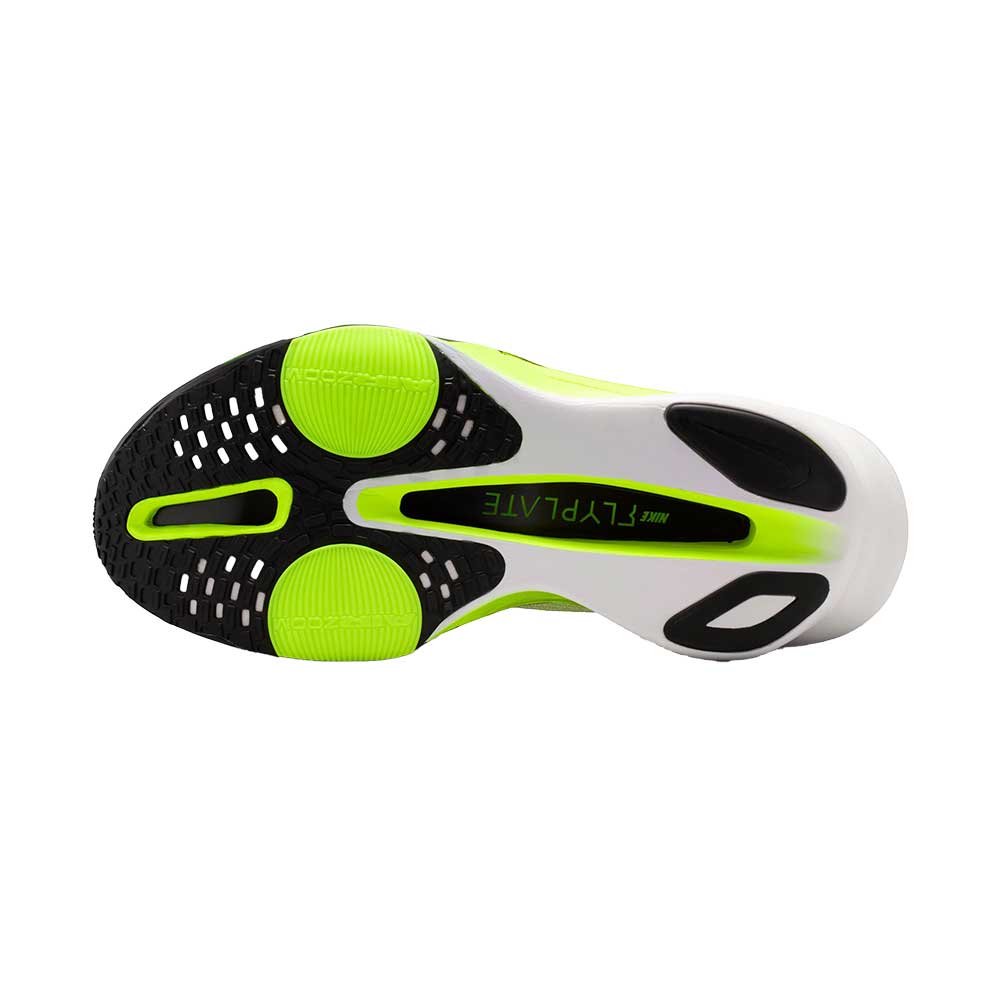 Men's Air Zoom Alphafly Next% 3 Running Shoe - White/Black/Volt/Barely Volt - Regular (D)