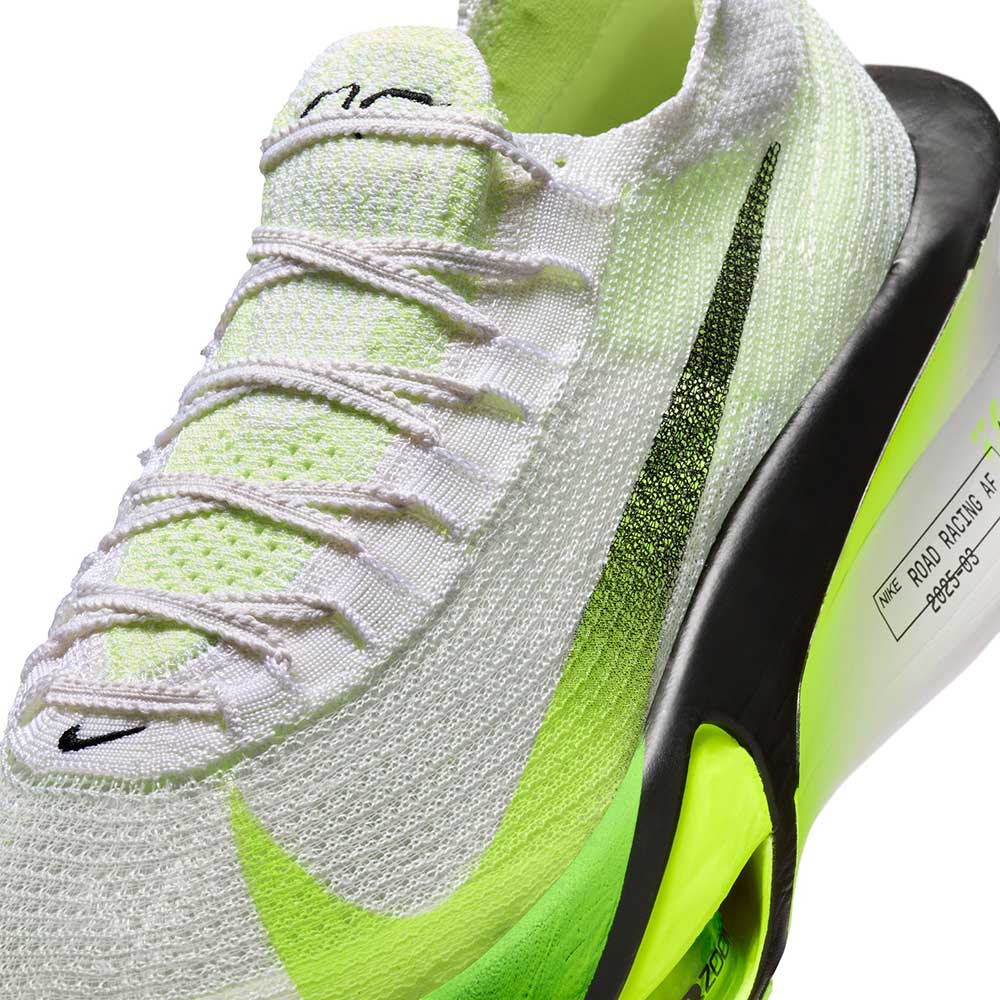 Men's Air Zoom Alphafly Next% 3 Running Shoe - White/Black/Volt/Barely Volt - Regular (D)