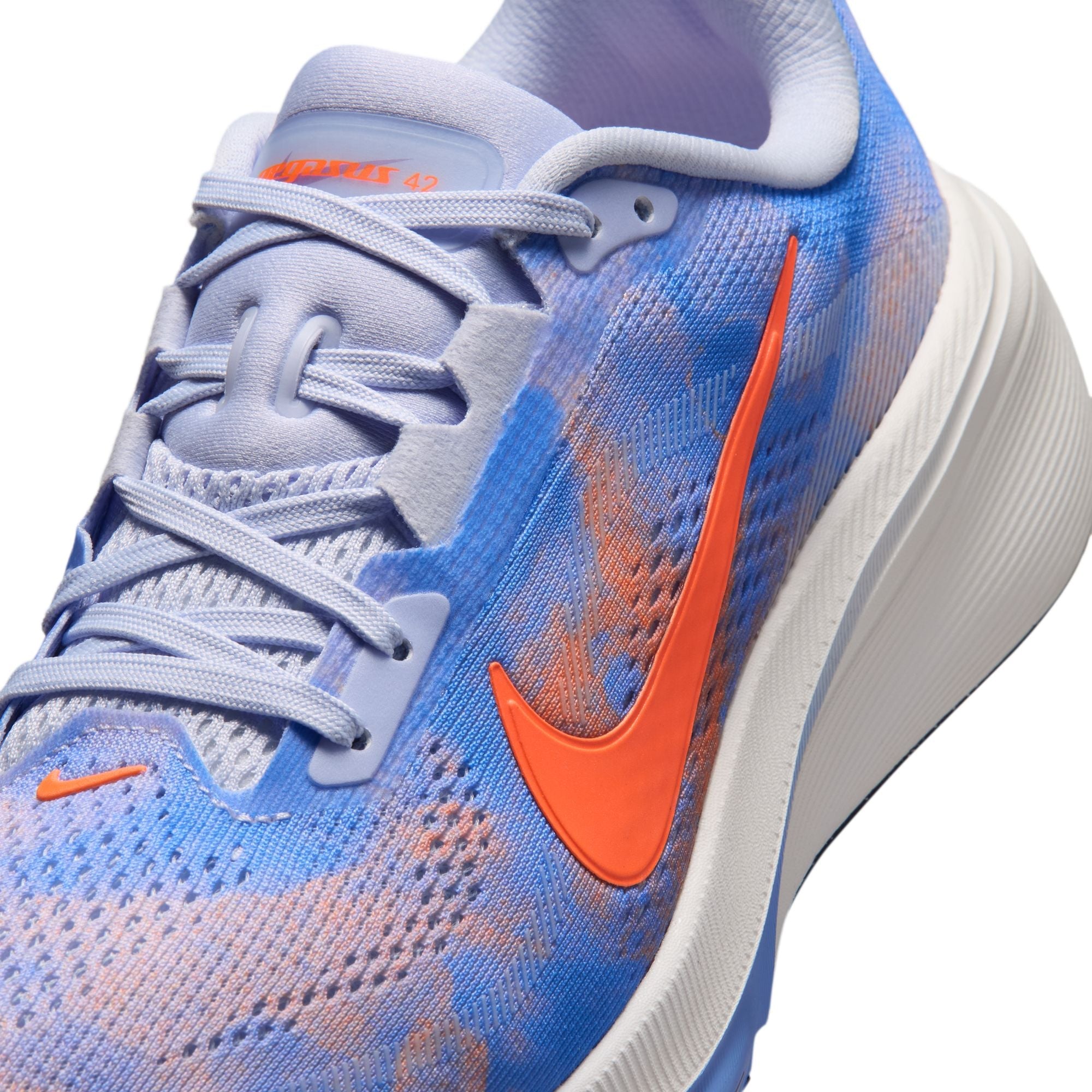 Women's Pegasus 42 (500 - Bleached Lilac/Hyper Crimson-Royal Pulse)