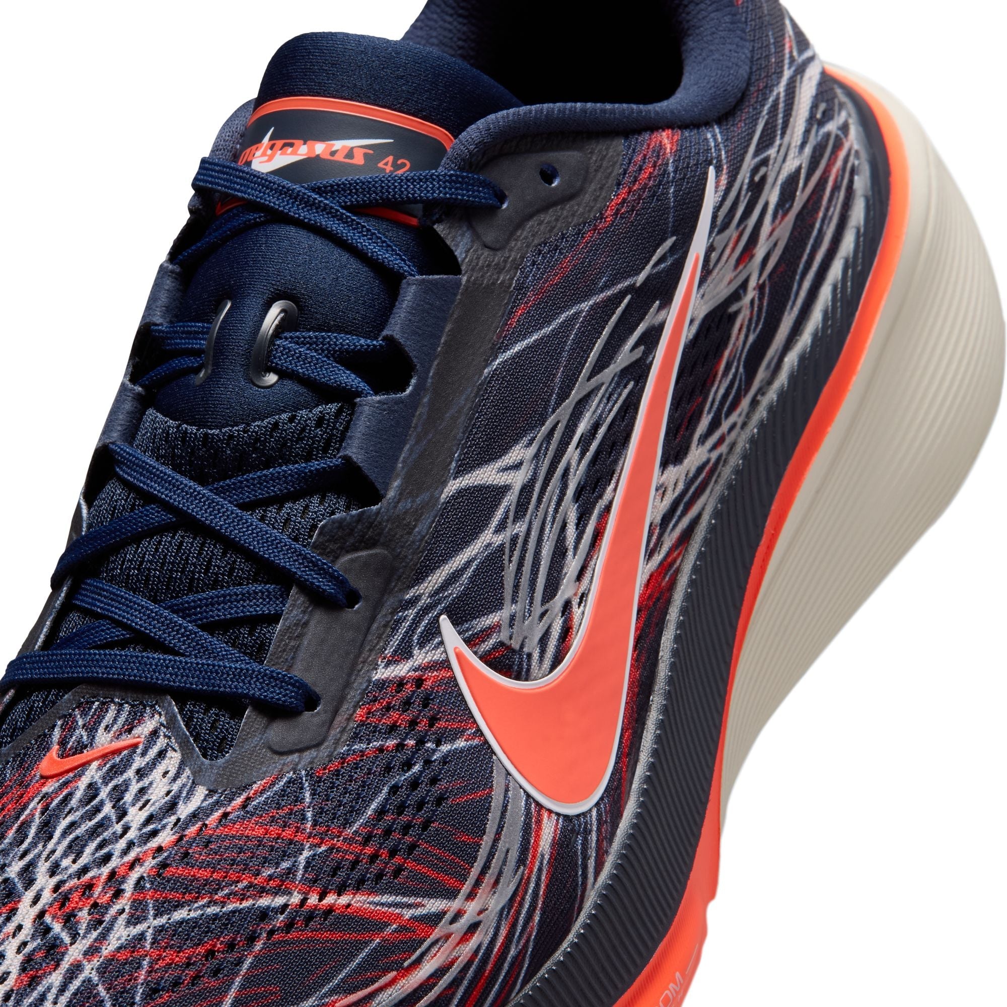 Men's Pegasus 42 (451 - Obsidian/Dynamic Yellow-Light Bone)