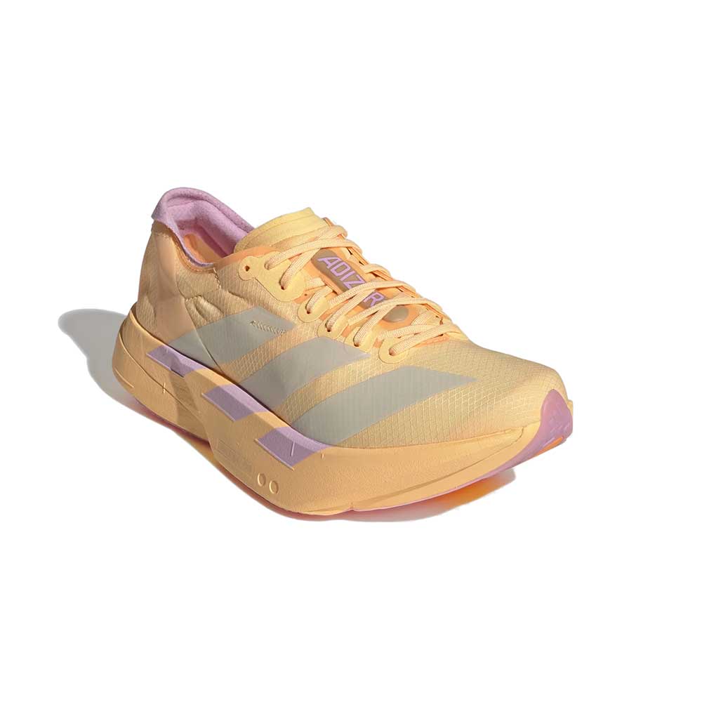 Women's Adizero Adios Pro 4 - Ice Tangerine/Ice Gold Metallic/Bliss Lilac - Regular (B)